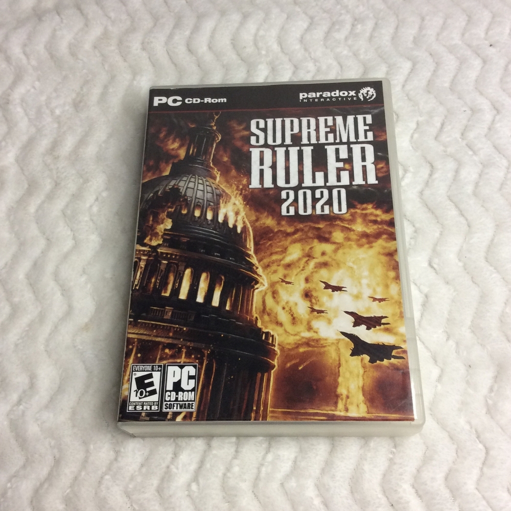 Paradox Interactive Supreme Ruler 2020 PC/CD-ROM Game Clean Disc Tested w/Manual